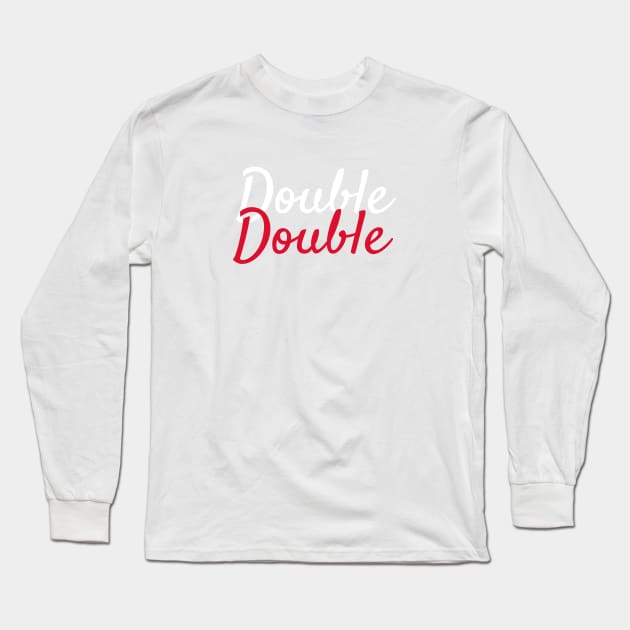 Tim Hortons Double Double Coffee Long Sleeve T-Shirt by Notfit2wear